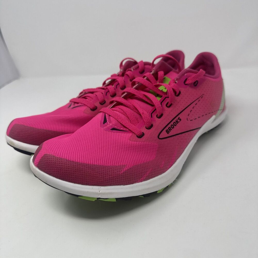 Brooks Draft XC (Spikes) Pink Cross Country running shoes Unisex Size 9